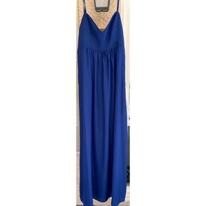 Navy Blue Maxi Dress